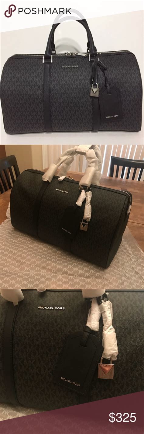 michael kors weekender duffel|Michael Kors duffle purse.